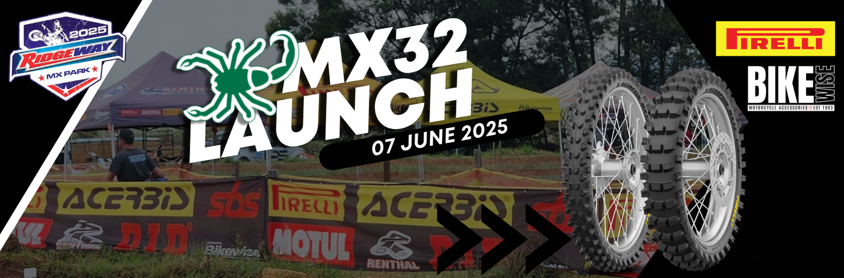 Pirelli NEW MX32 Launch