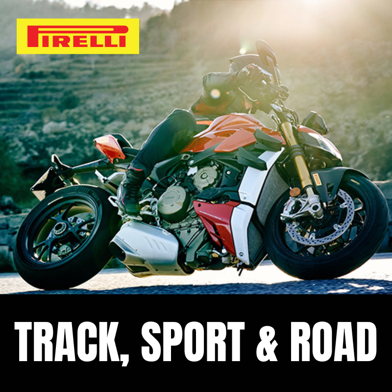 PIRELLI TRACK, SPORT, ROAD TYRES