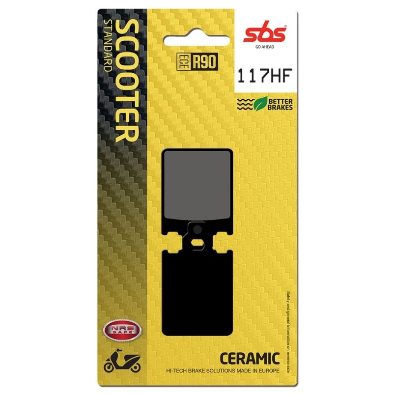 117HF FRONT/REAR CERAMIC FA186