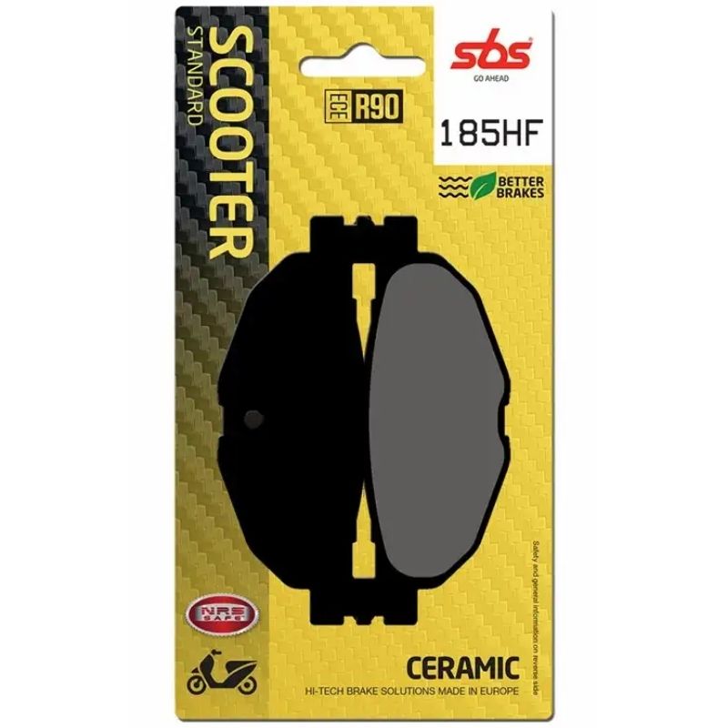 185HF FRONT/REAR CERAMIC FA408