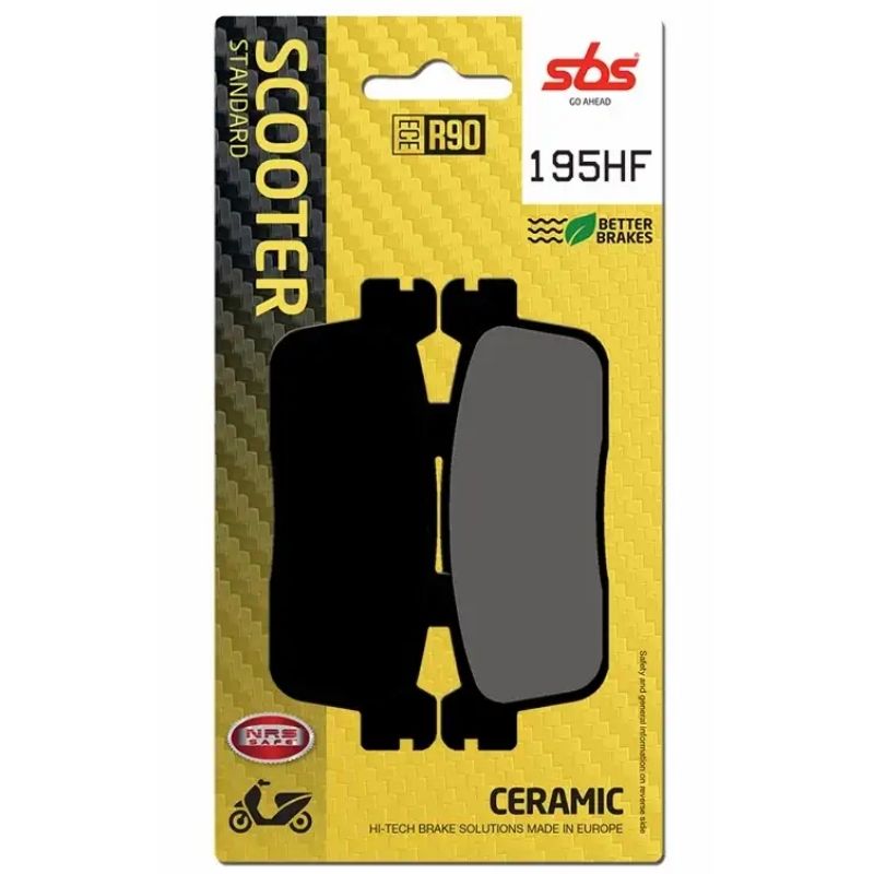 195HF FRONT/REAR CERAMIC FA607