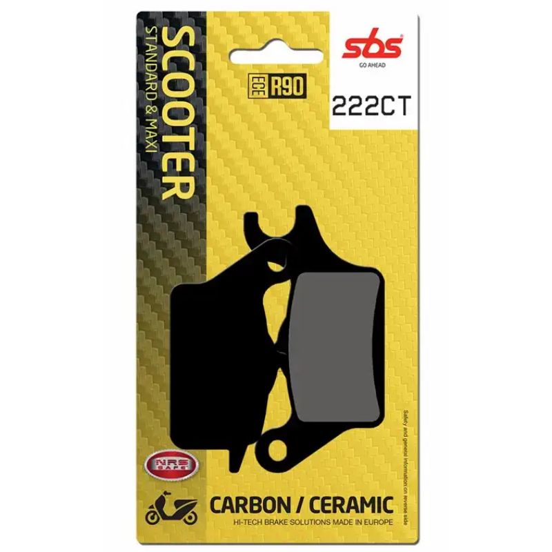 222CT FRONT/REAR SCOOTER CARBON FA655