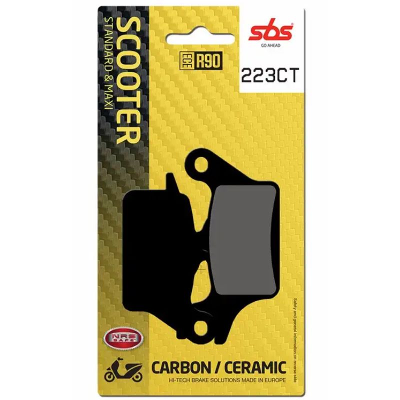 223CT FRONT/REAR SCOOTER CARBON FA652