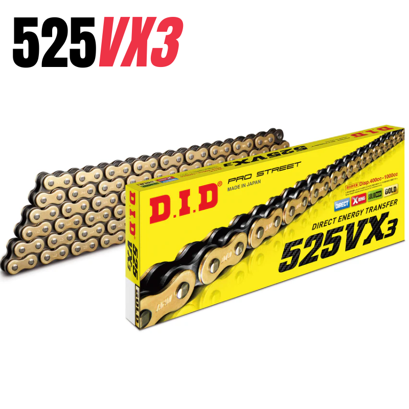 525 VX3 X-RING RANGE