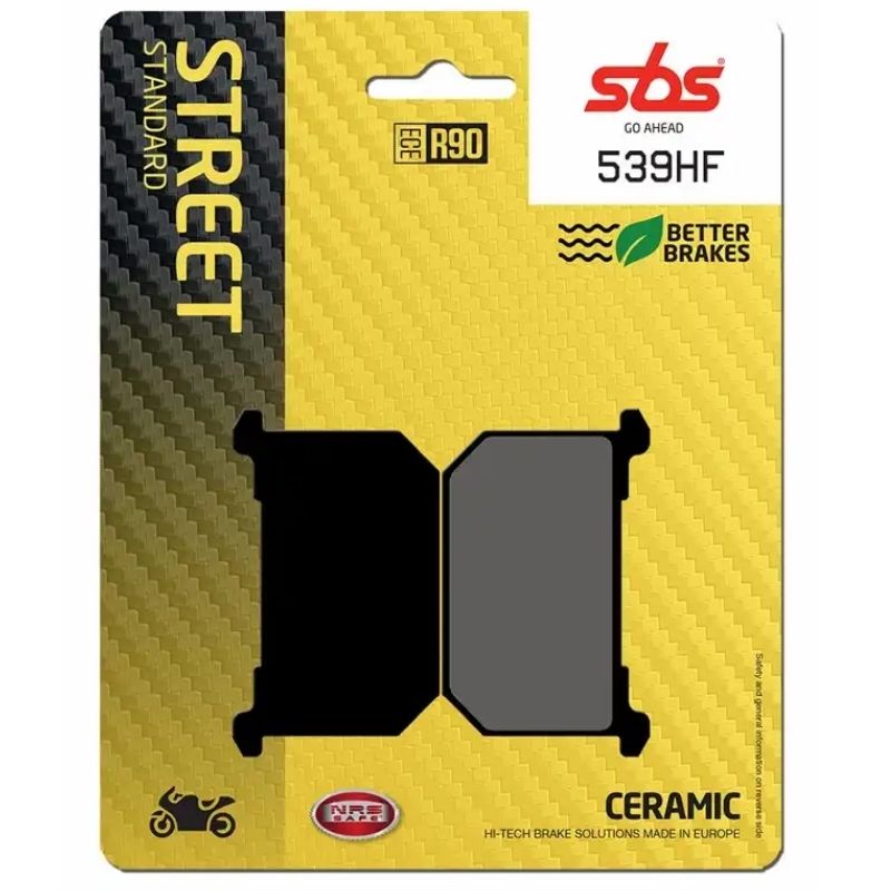 539HF FRONT/REAR CERAMIC FA66 ALT 540