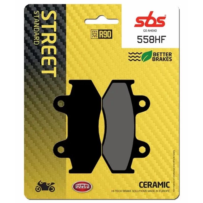558HF FRONT/REAR CERAMIC FA92 ALT 709