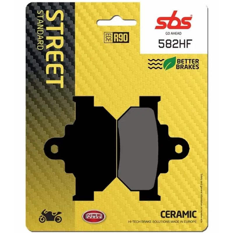 582HF FRONT/REAR CERAMIC FA106/2 ALT 581