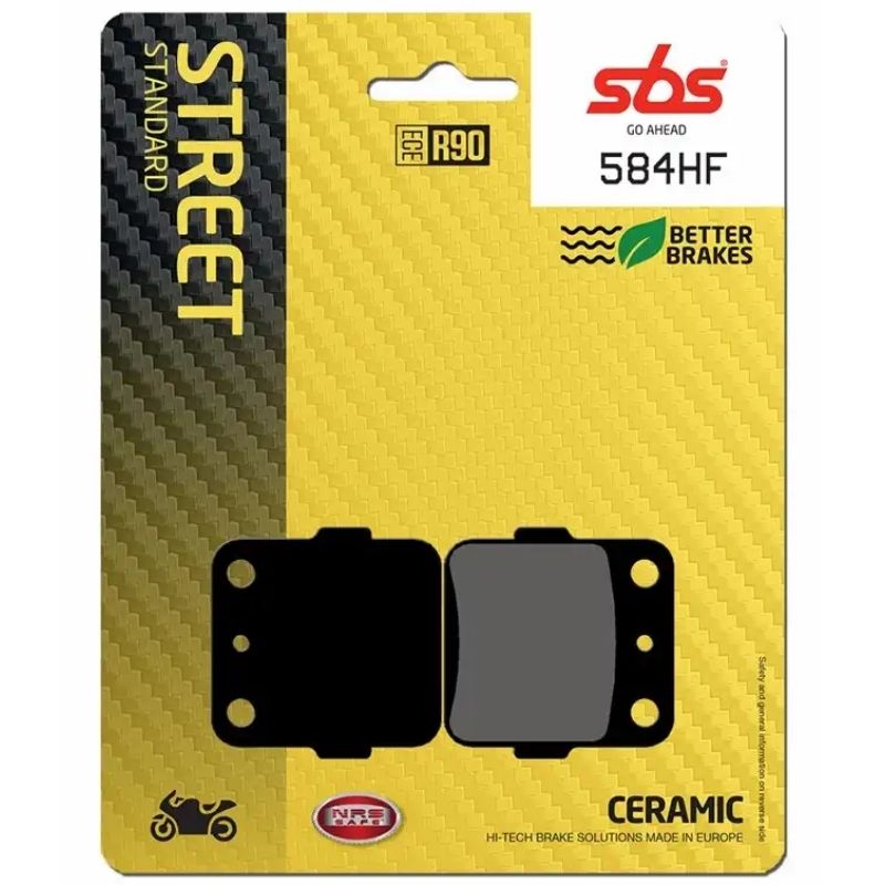 584HF FRONT/REAR CERAMIC FA84/3 ALT 592