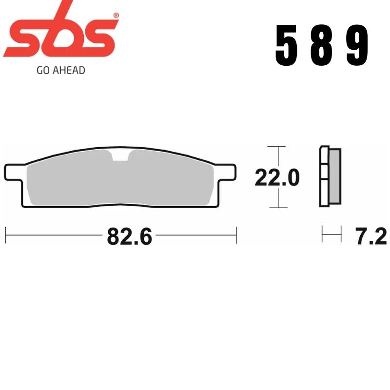 589SI FRONT/REAR OFF-ROAD SINTER FA119