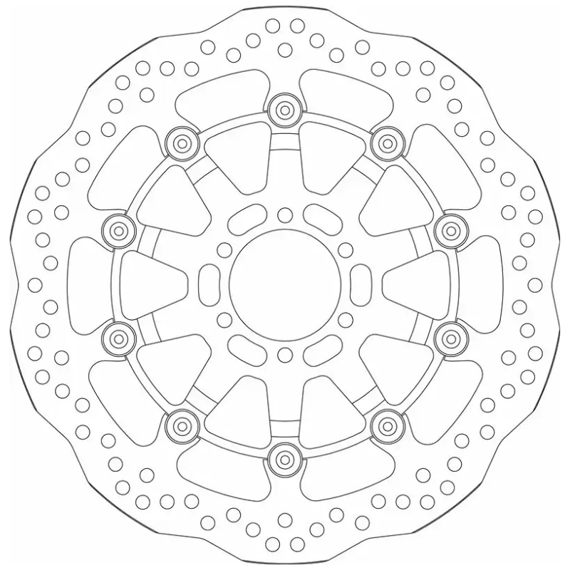 6024A BRAKE DISC BMW S1000RR 09-14