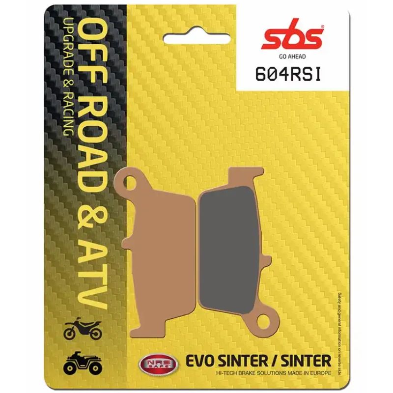 604RSI FRONT/REAR OFF ROAD RACE SINTER FA131