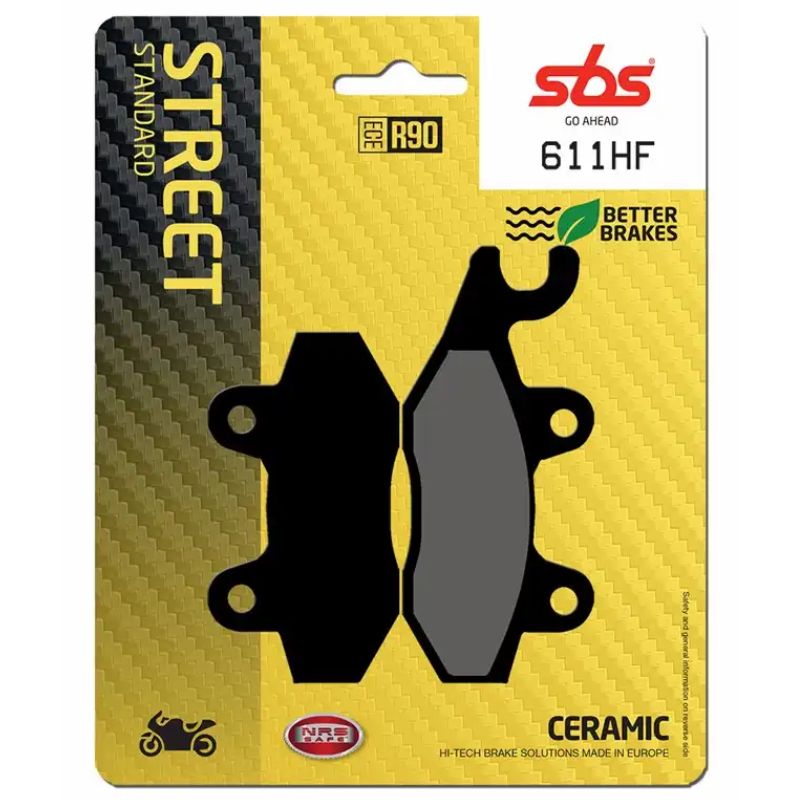 611HF FRONT/REAR CERAMIC FA135 ALT 713