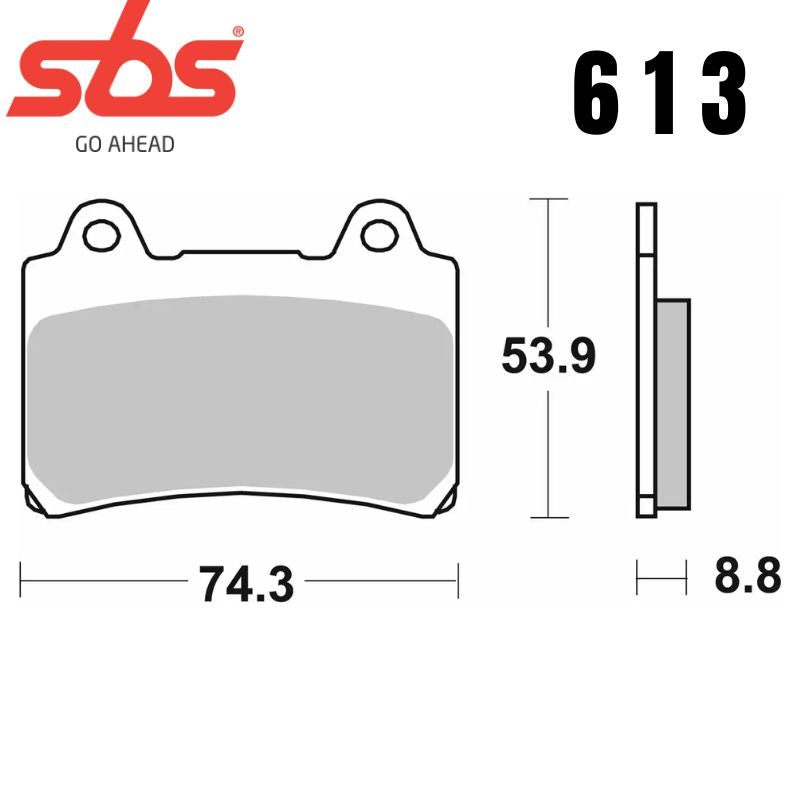 613HS FRONT EVO SINTER FA123 ALT 590