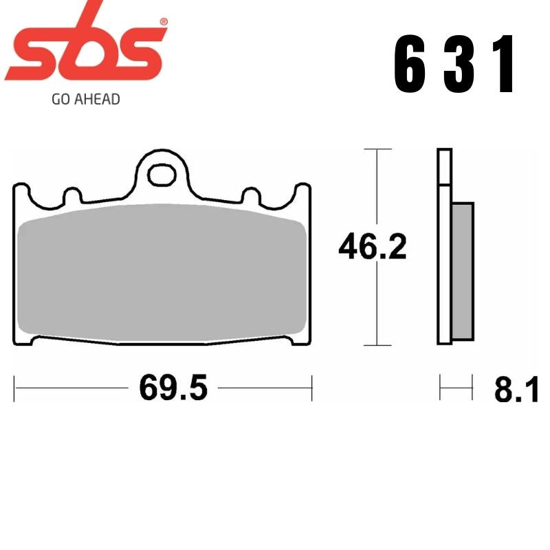 631DC FRONT - FOR RACE USE ONLY - DUAL CARBON FA158 ALT 789