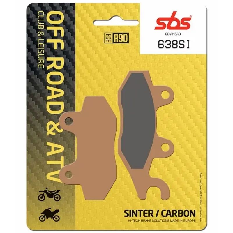 638SI FRONT/REAR OFF ROAD SINTER FA165/FA215