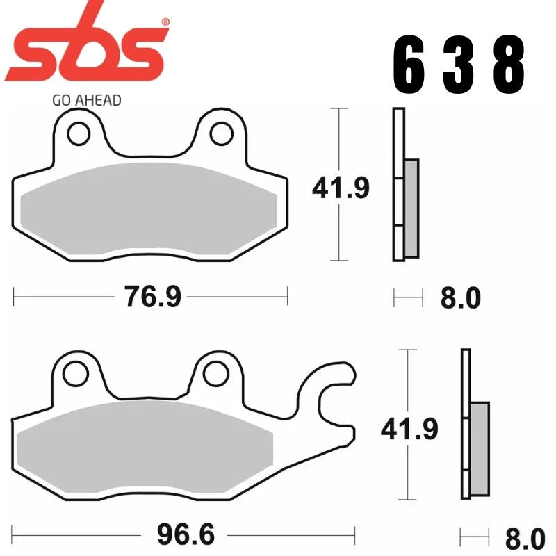 638HS FRONT EVO SINTER FA165/FA215