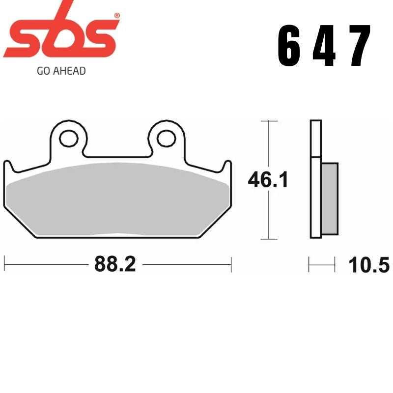 647HS FRONT EVO SINTER FA124/2