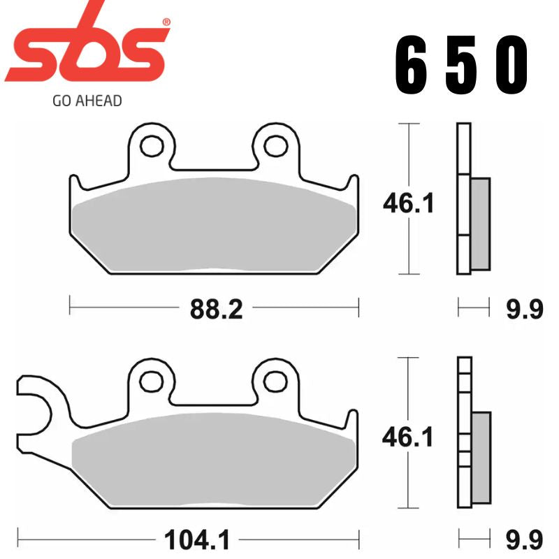 650HS FRONT EVO SINTER FA172