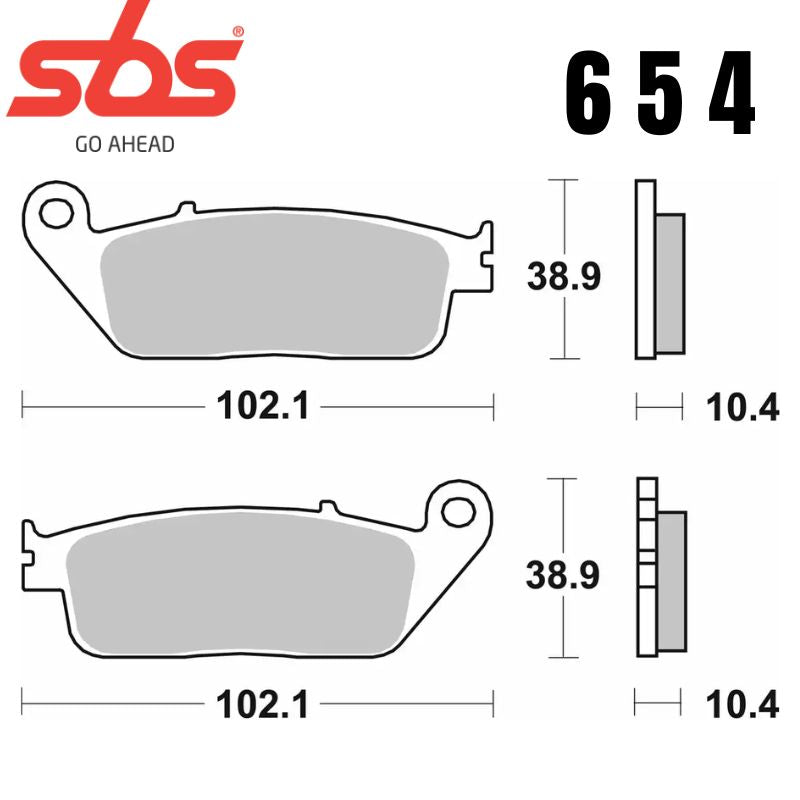 654HS FRONT EVO SINTER FA196