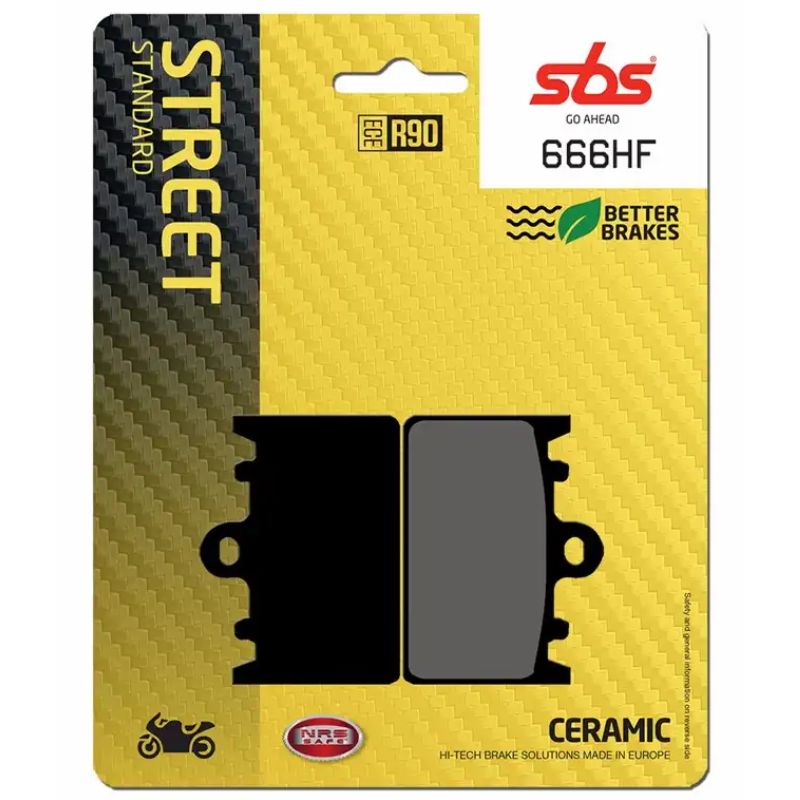 666HF FRONT/REAR CERAMIC FA180