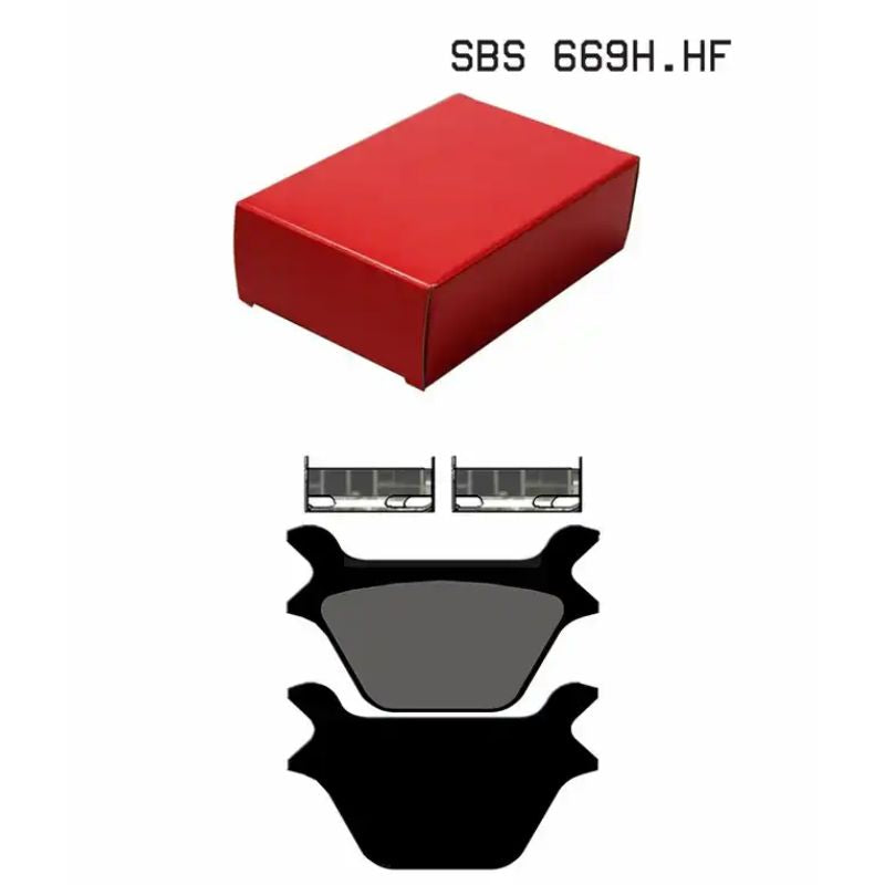 669HHF FRONT /REAR V-TWIN CERAMIC FA200