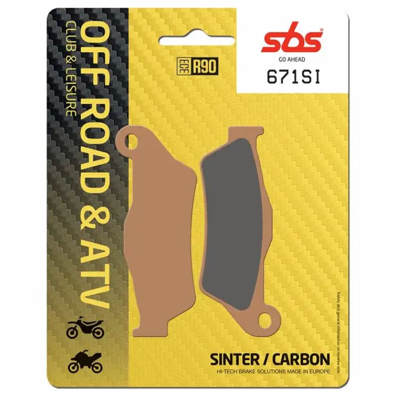 671SI FRONT/REAR OFF ROAD SINTER FA181