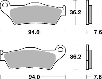 671HS FRONT EVO SINTER FA181
