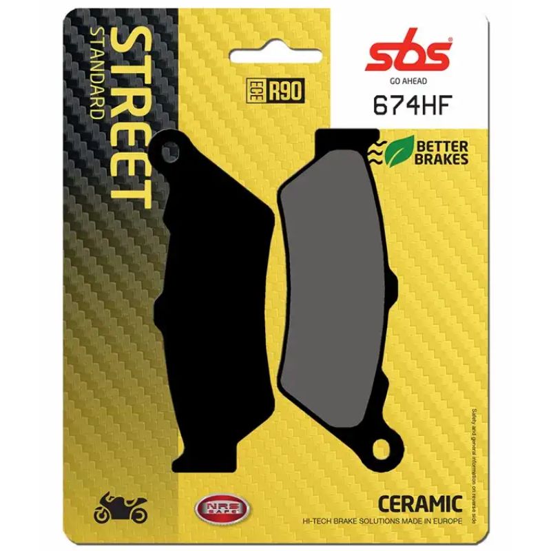 674HF FRONT/REAR CERAMIC FA209