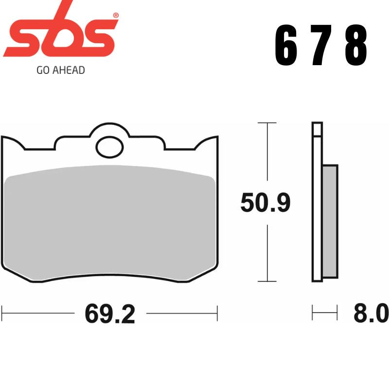 678DC FRONT - FOR RACE USE ONLY - DUAL CARBON FA216