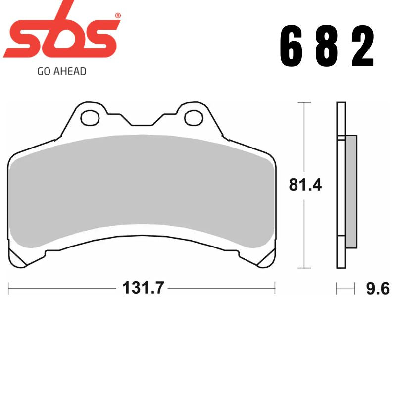682HF FRONT/REAR CERAMIC FA191