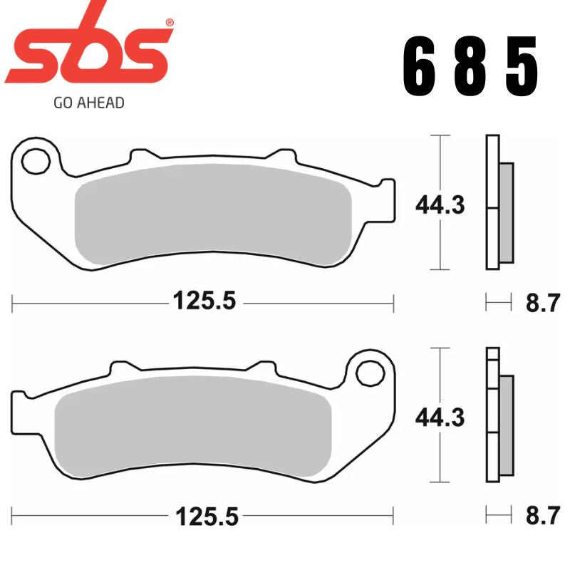 685HS FRONT EVO SINTER FA189