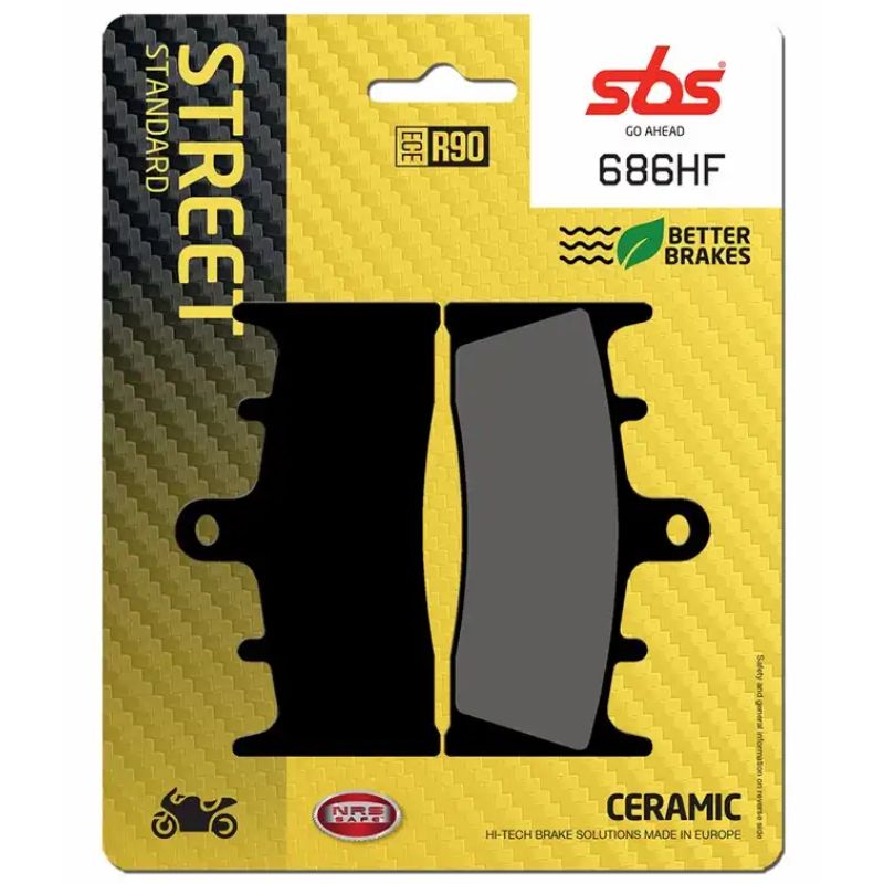 686HF FRONT/REAR CERAMIC FA188