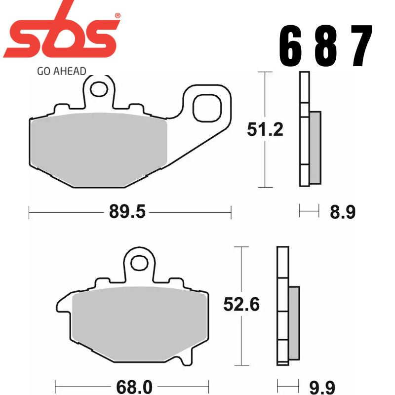 687LS REAR SINTER FA192