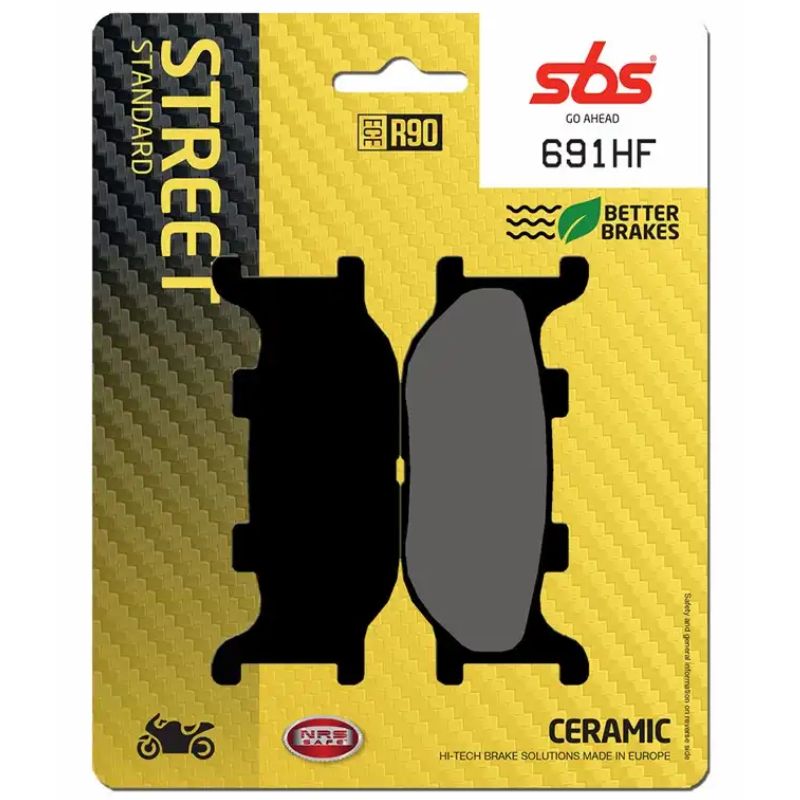 691HF FRONT/REAR CERAMIC FA199