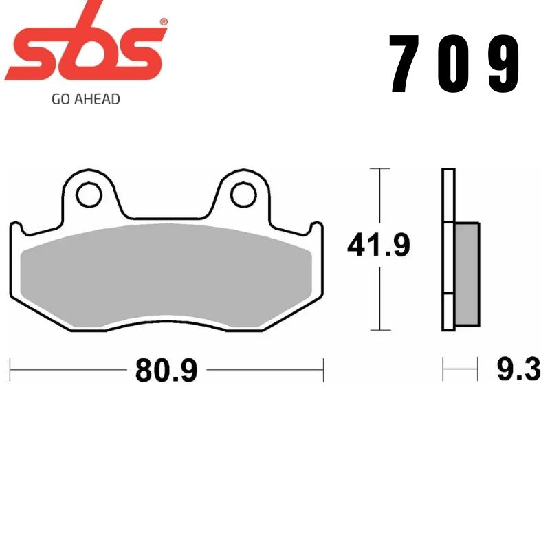 709HF FRONT/REAR CERAMIC FA323 ALT 558