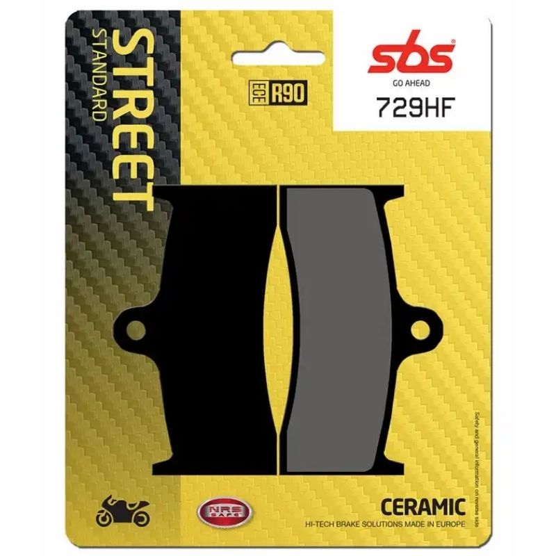 729HF FRONT/REAR CERAMIC FA249 ALT 676