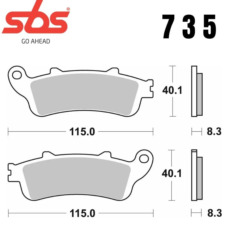 735HS FRONT EVO SINTER FA261