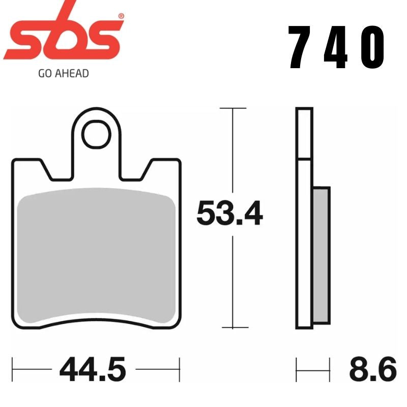 740HS FRONT EVO SINTER FA283