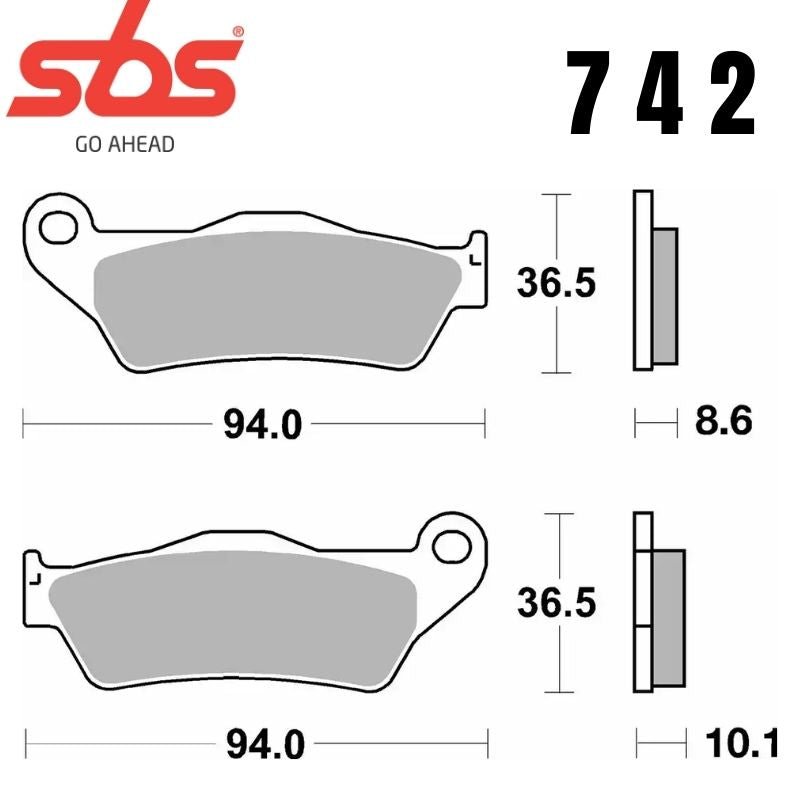742HF FRONT/REAR CERAMIC FA363