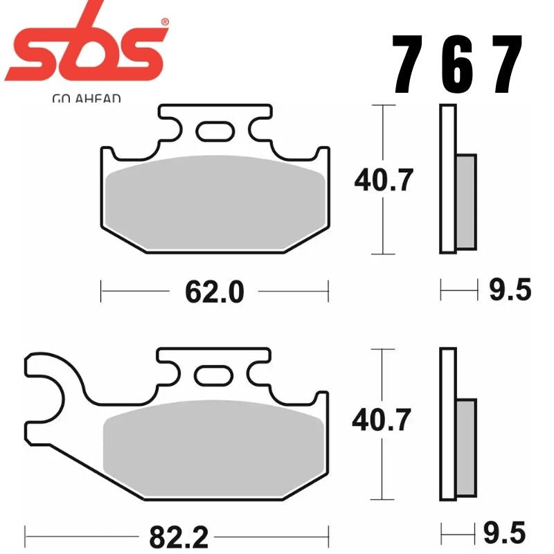 767SI FRONT/REAR OFF ROAD SINTER FA317 O/ ALT 836