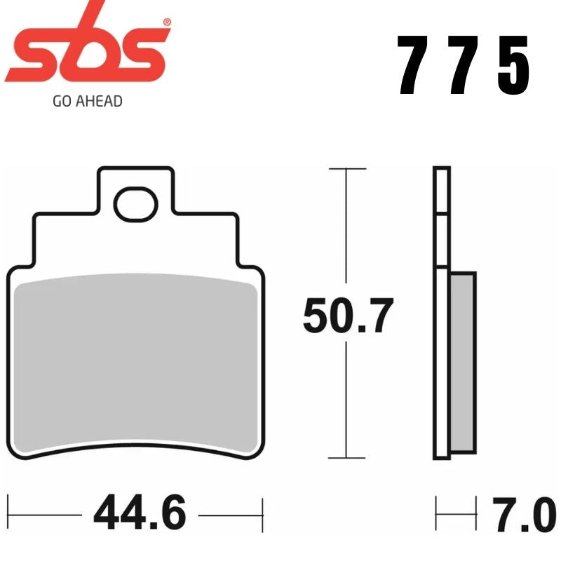 775SI FRONT/REAR OFF ROAD SINTER FA355