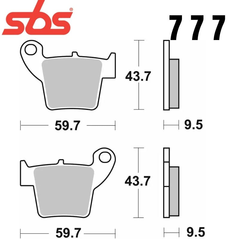777SI FRONT/REAR OFF ROAD SINTER FA346