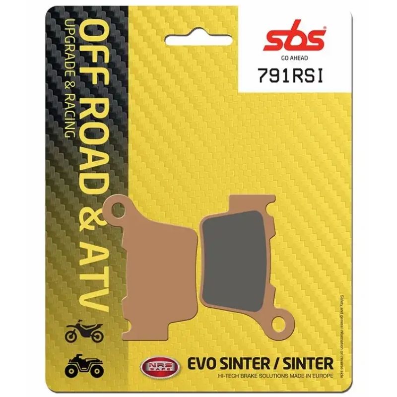 791RSI FRONT/REAR OFF ROAD RACE SINTER FA368