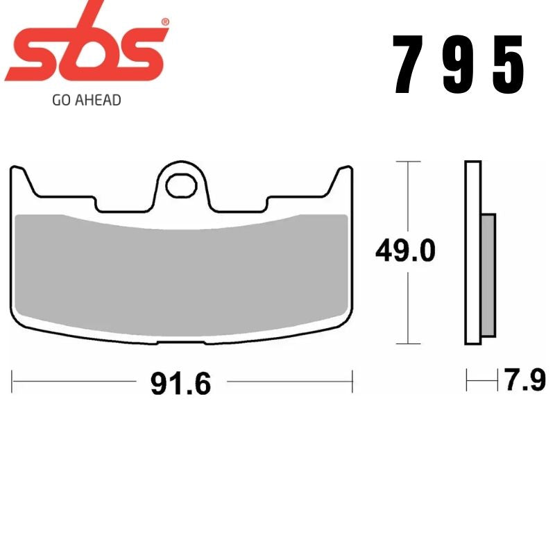 795HS FRONT EVO SINTER FA345
