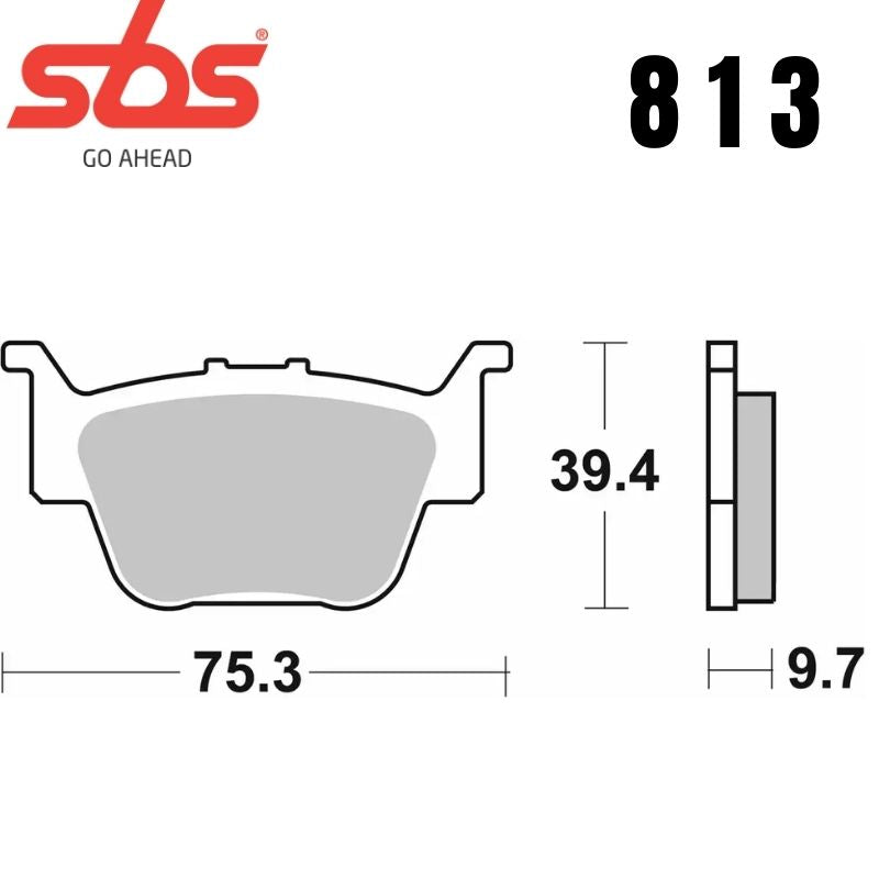 813SI FRONT/REAR OFF ROAD SINTER FA373