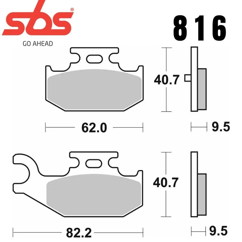 816SI FRONT/REAR OFF ROAD SINTER FA428