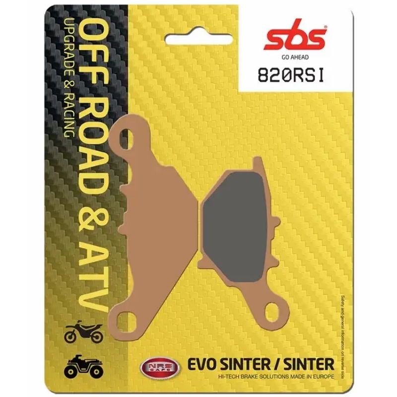 820RSI FRONT/REAR OFF ROAD RACE SINTER FA401