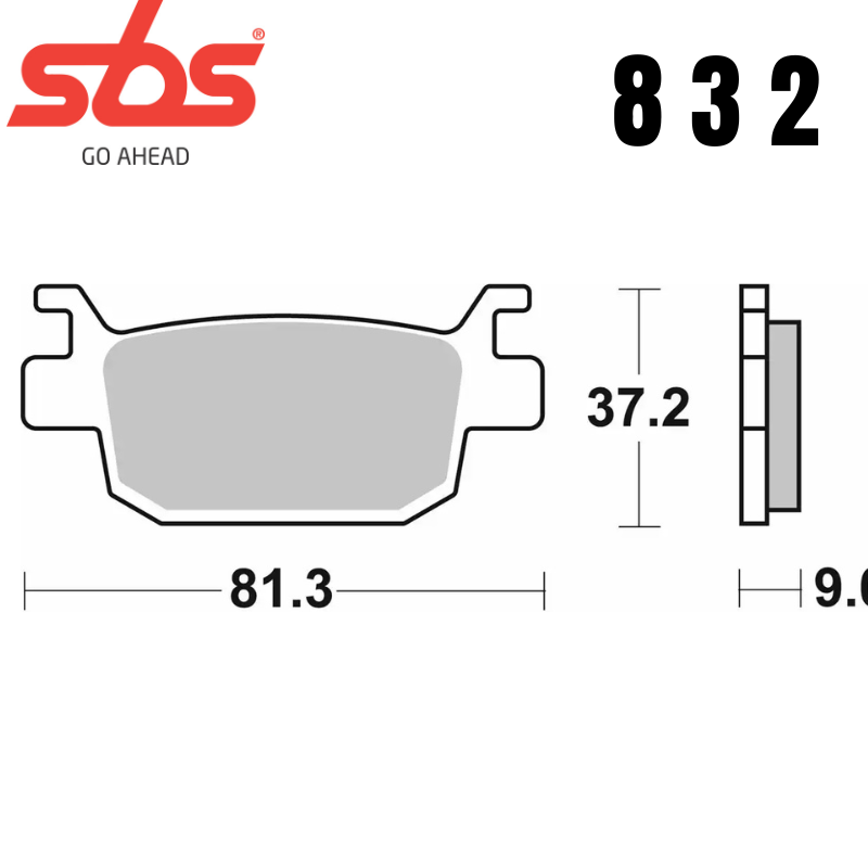 832HF FRONT/REAR CERAMIC FA658