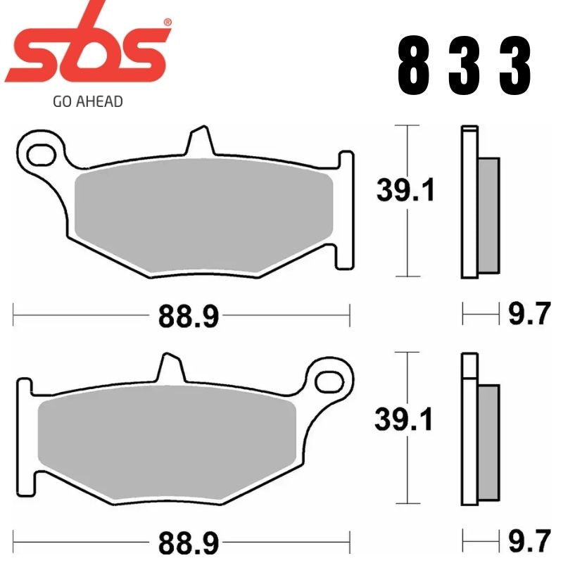 833LS REAR SINTER FA419