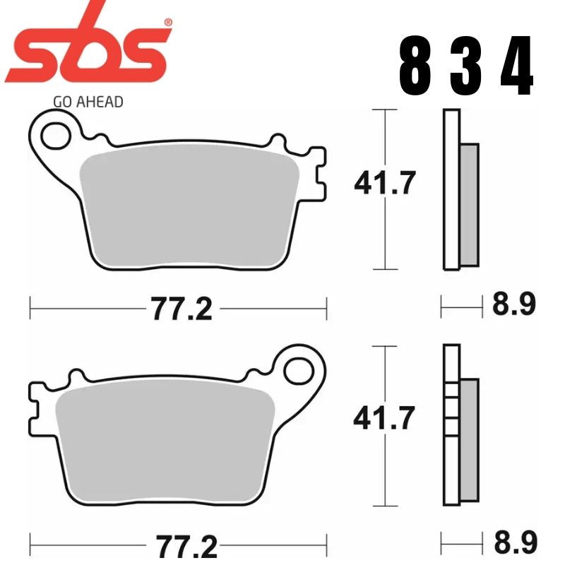 834HF FRONT/REAR CERAMIC FA436